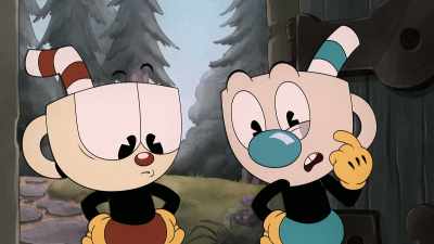 -Huh.
-And is that… - The Cuphead Show!