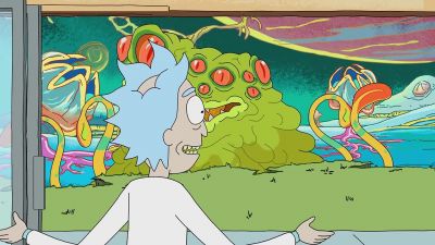 Huh Big star in the sky - Rick and Morty
