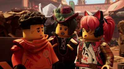 -Huh?
-[both] "Best friends?" - LEGO Ninjago: Dragons Rising