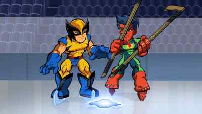 Huh? 'Bout time we show 'em
some unnecessary roughness. - The Super Hero Squad Show