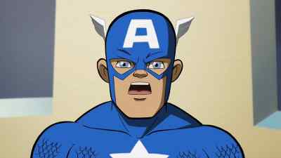 Huh, Cap said Dr. Strange's
house was right here. - The Super Hero Squad Show