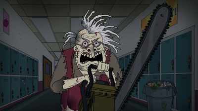 Huh! Die![ Chainsaw revs ] - Momma Named Me Sheriff