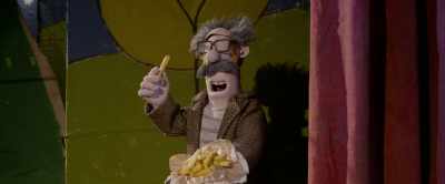 -Huh?
(GASPS) - A Shaun the Sheep Movie: Farmageddon
