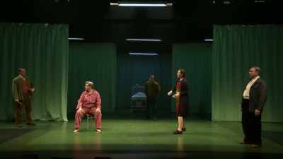 Huh? Get those institutions to protect us,
not them. - National Theatre Live: Nye