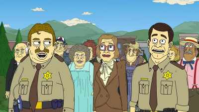 Huh. Guess you were wrong
after all. [ Laughs ] - Momma Named Me Sheriff