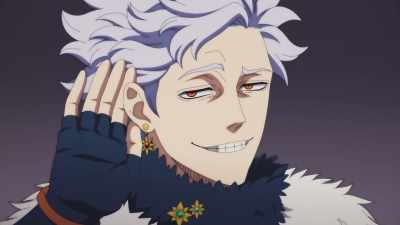 Huh, so he's not gonna answer me. - Black Clover: Sword of the Wizard King