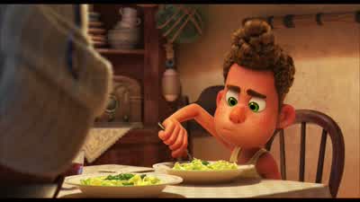 Huh. Hey! That's amazing! -LUCA: Oh, wow! - - Luca