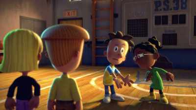 - Huh?
- Hey, where's my pizza? - Big Nate