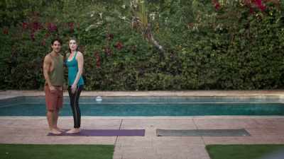 - Huh.
I came home early. - Psycho Yoga Instructor