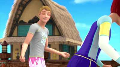 Huh, I guess it's gone. - Barbie: Dolphin Magic