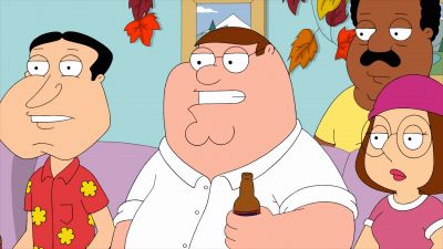 Huh I was so busy not seeing color - Family Guy