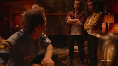 Huh. Is that like a
job or just a hobby? - Adult Swim Yule Log