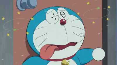 Huh? No... Not yet. - Doraemon the Movie: Nobita's Sky Utopia