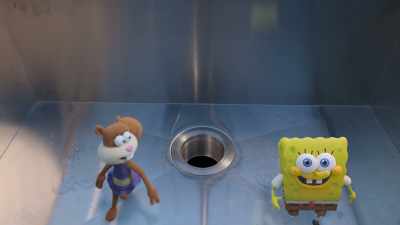 Huh! Now I know
what toothpaste feels like. - Saving Bikini Bottom: The Sandy Cheeks Movie