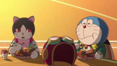 Huh? Oh... I'm fine. - Doraemon the Movie: Nobita's Sky Utopia