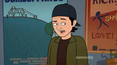 Huh. Probably why I haven't
seen as many rats around lately. - Corner Gas Animated