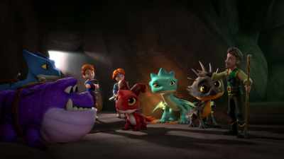 Huh. So, that is where
the Golden Dragon egg is. - Dragons: Rescue Riders: Hunt for the Golden Dragon