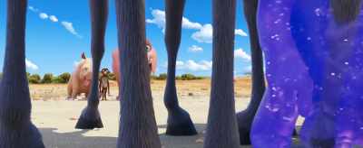 Huh? That is very disconcerting! - Jungle Beat: The Movie