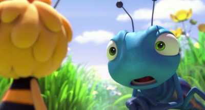 Huh? That's a long way.
I don't want to go there. - Maya the Bee: The Honey Games