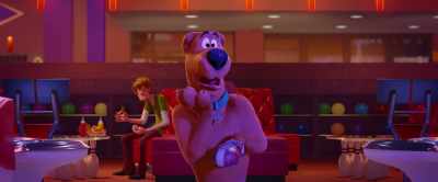 - Huh?
- The pin. It has eyes. - Scoob!