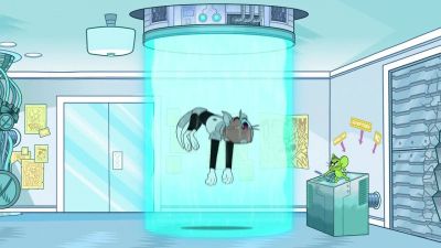 Huh? Uh-oh. - Teen Titans Go!