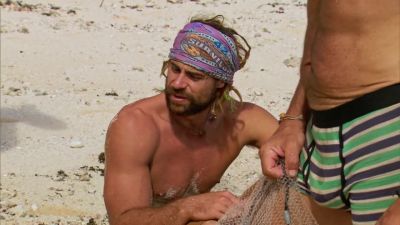 Huh? Uh, there's two people
working on it, - Survivor