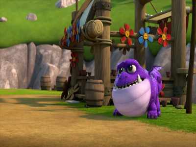 Huh? Wait a minute.
Now we're going to Thornbane Valley, too? - Dragons: Rescue Riders