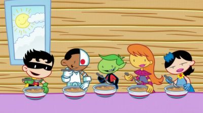 Huh. Was that... Santa Claus? - Teen Titans Go! Vs  Teen Titans