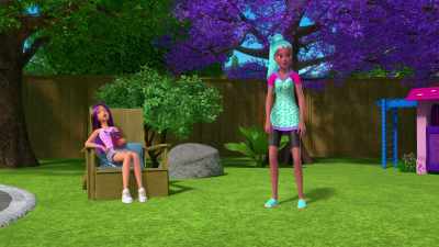 Huh, well,
isn't this interesting? - Barbie: A Touch of Magic