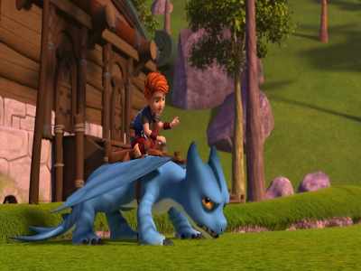 - Huh. We're winging it slower than usual.
- Shouldn't we get the others to help? - Dragons: Rescue Riders