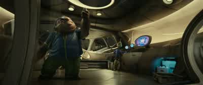 Huh. What does this thing do? Give me that back! You're not authorized to touch that. Why? Does it e - Lilo & Stitch