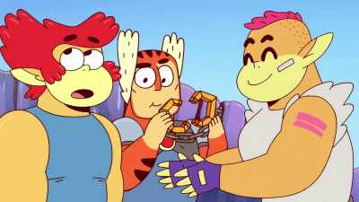 -Huh? What is that?
-[all gasping] - ThunderCats Roar