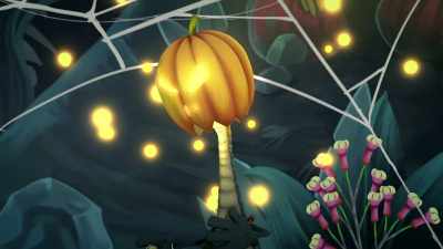 Huh! Who would have thought that a spider
would be more scared than me? - Gigantosaurus