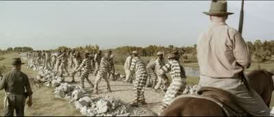 Huhh! Guard: Come on, get it! Go! Huhh! Huhh! - O Brother, Where Art Thou?
