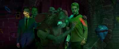 Human friends. "Hello, I'm a human." - Teenage Mutant Ninja Turtles: Mutant Mayhem