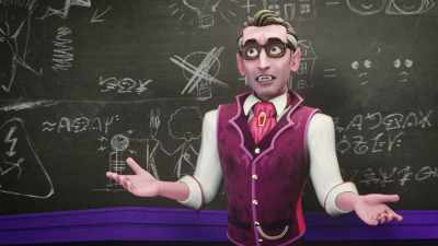Humans cannot see in the dark
like vampires or werewolves. - Monster High: Electrified