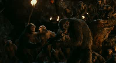 Humans kill Caesar! - Dawn of the Planet of the Apes