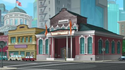 [humming continues loudly] - Phineas and Ferb