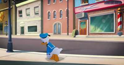 (humming "Happy Birthday" sadly) - Legend of the Three Caballeros