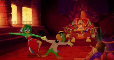 (humming) - Legend of the Three Caballeros