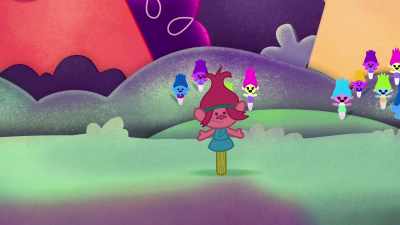[humming] Then after six minutes
and 13 seconds... - Trolls: TrollsTopia