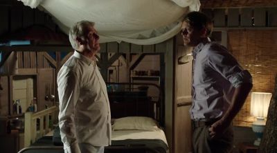 HUMPHREY: Fresh towels in the bathroom, - Death in Paradise