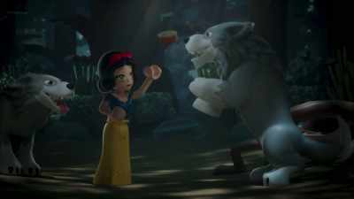 [hums, chuckles] - LEGO Disney Princess: The Castle Quest