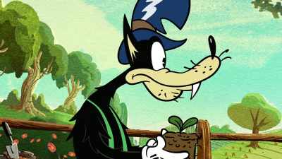 (hums) La, la, la, la, la - The Wonderful World of Mickey Mouse