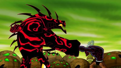 >> Humungousaur: [ ROARS ]
[ SIGHS ] - Ben 10: Omniverse