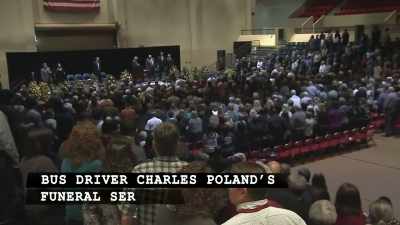 - Hundreds gathered Sunday
to remember slain bus driver - FBI TRUE