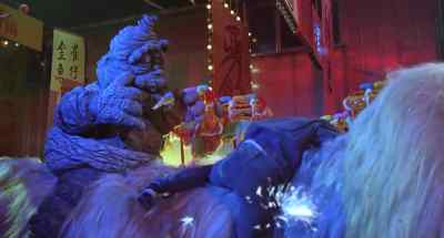 Hungry, Bastion!
Let's get out of here. - The NeverEnding Story III