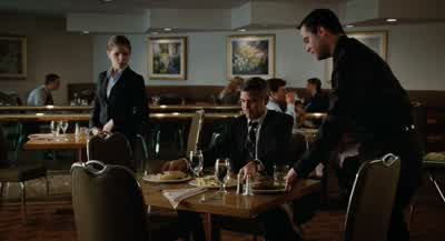 Hungry muchOur business expense allots 40 each for dinnerI plan on grabbing as many miles as I canOkay you got to fill me in on the miles thingWhat is that aboutAre you talking about like frequent flyer milesYou really want to know I'm dying to knowI - Up in the Air