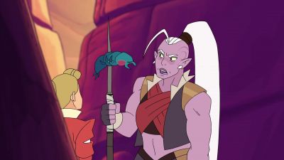 Huntara doesn't run from anything.
You got that? - She-Ra and the Princesses of Power