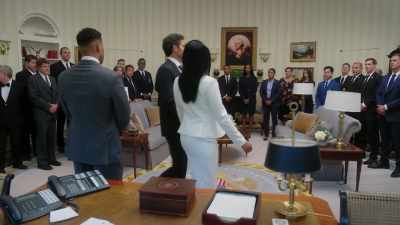 HUNTER: MY WIFE AND I
WOULD LIKE TO - Tyler Perry's The Oval
